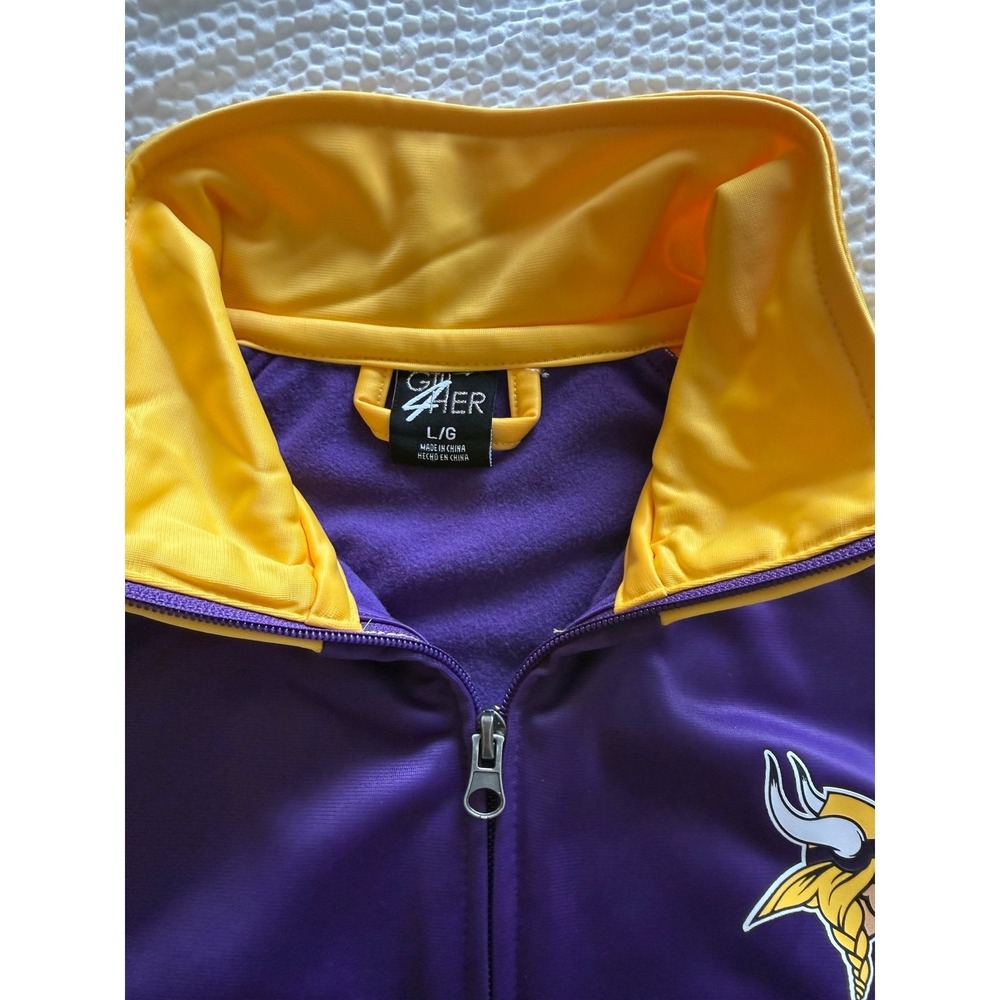 Minnesota Vikings Jacket G-III 4 Her Woman's size Large - Picture 5 of 6